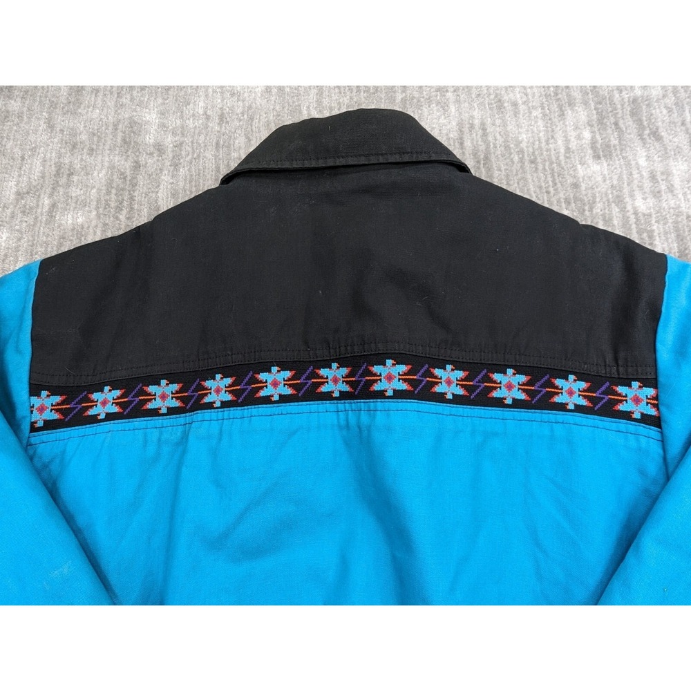 Vtg 90's Canyon Guide Outfitters Men's XL Blanket Lined Southwestern Jacket USA - Picture 12 of 15